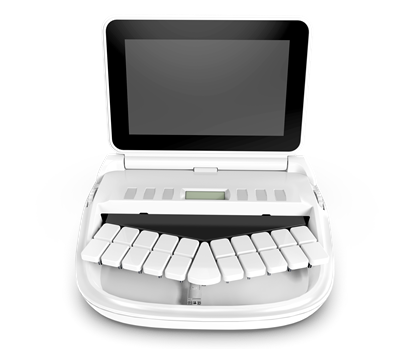 Luminex II Continental White/White | Stenograph L.L.C.